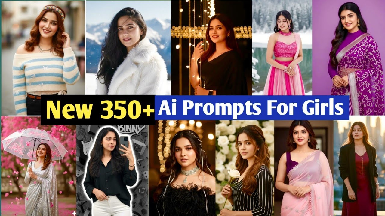 Gemini New Trending Ai Photo Prompts | Girls Ai photo prompts | Ai photo editing prompts 