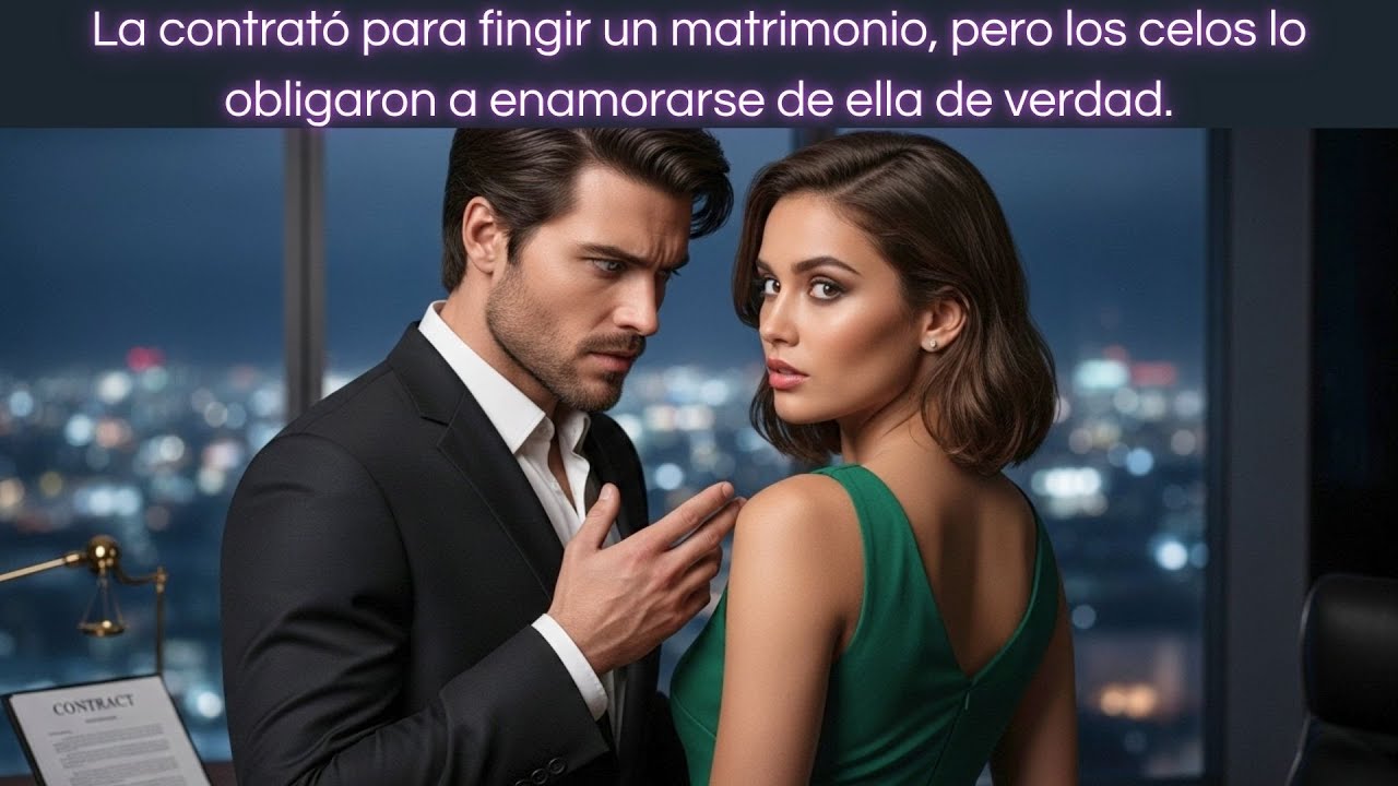 La contrató para fingir un matrimonio, pero los celos lo obligaron a enamorarse de ella de verdad.