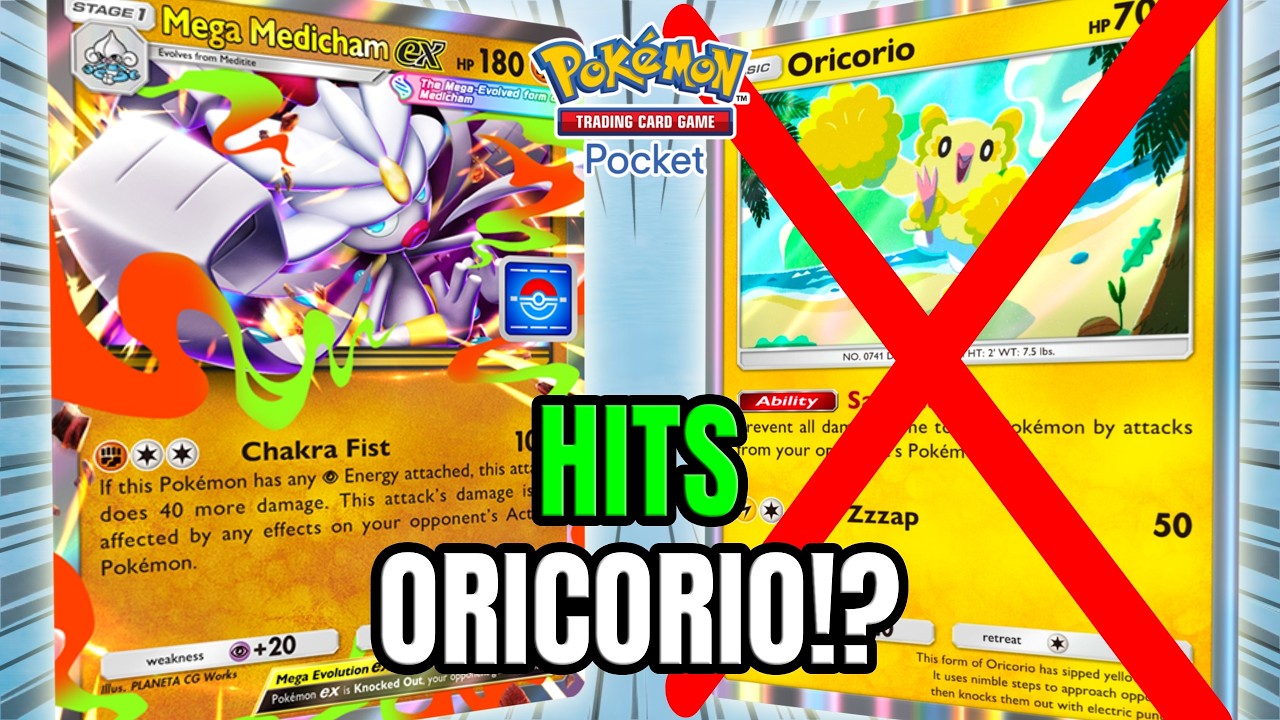 This Is The BEST Mega Medicham DECK | Pokemon TCG Pocket