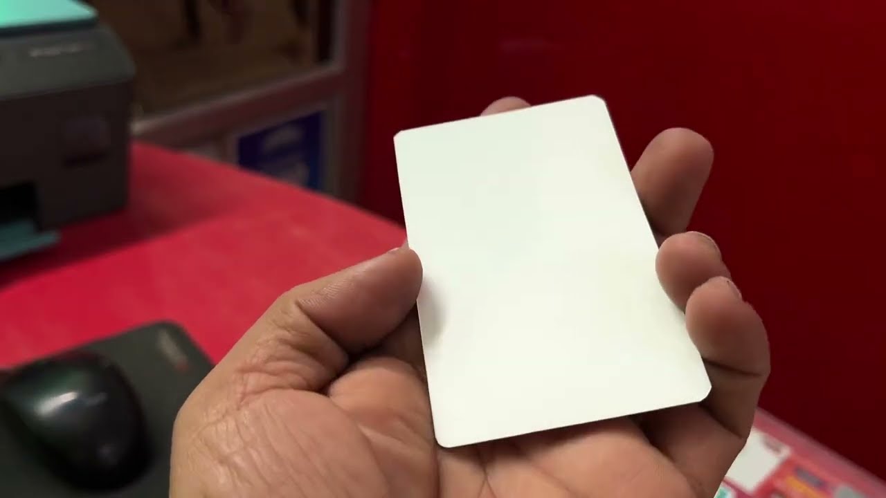 How to make PVC ID Card with NTR sheet | Inkjet printer से Waterproof ID Card कैसे बनाए