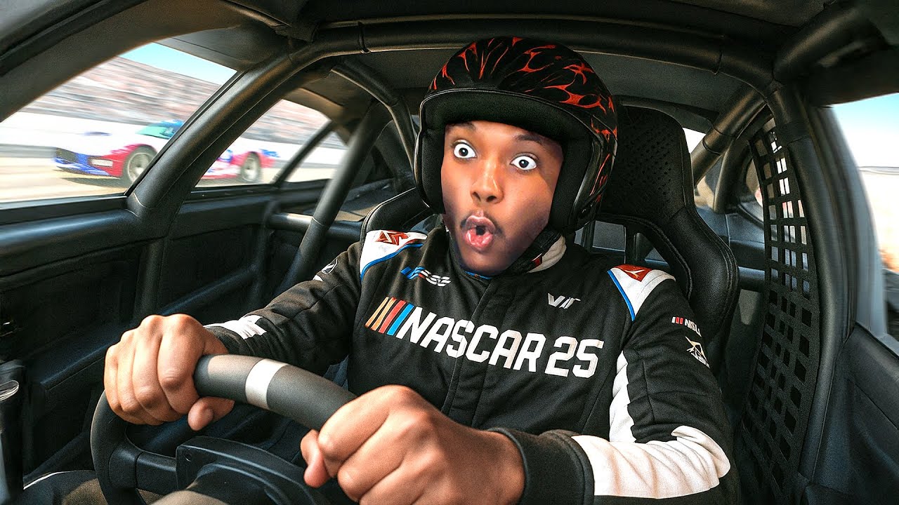 КОНКУРС NASCAR НА 100 000 ДОЛЛАРОВ С УЧАСТИЕМ: Agent, Cinna, TimTheTatman, Ron, Emily & Courage!