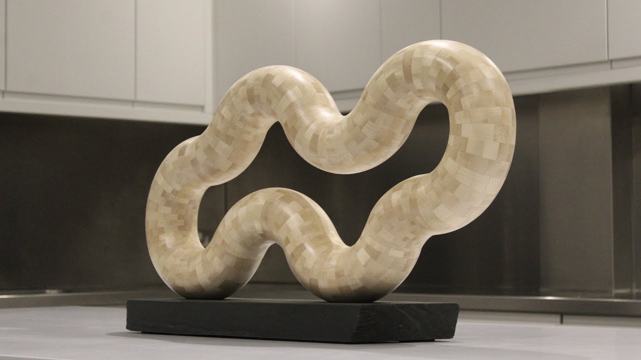 Woodturning a Segmented Sculpture