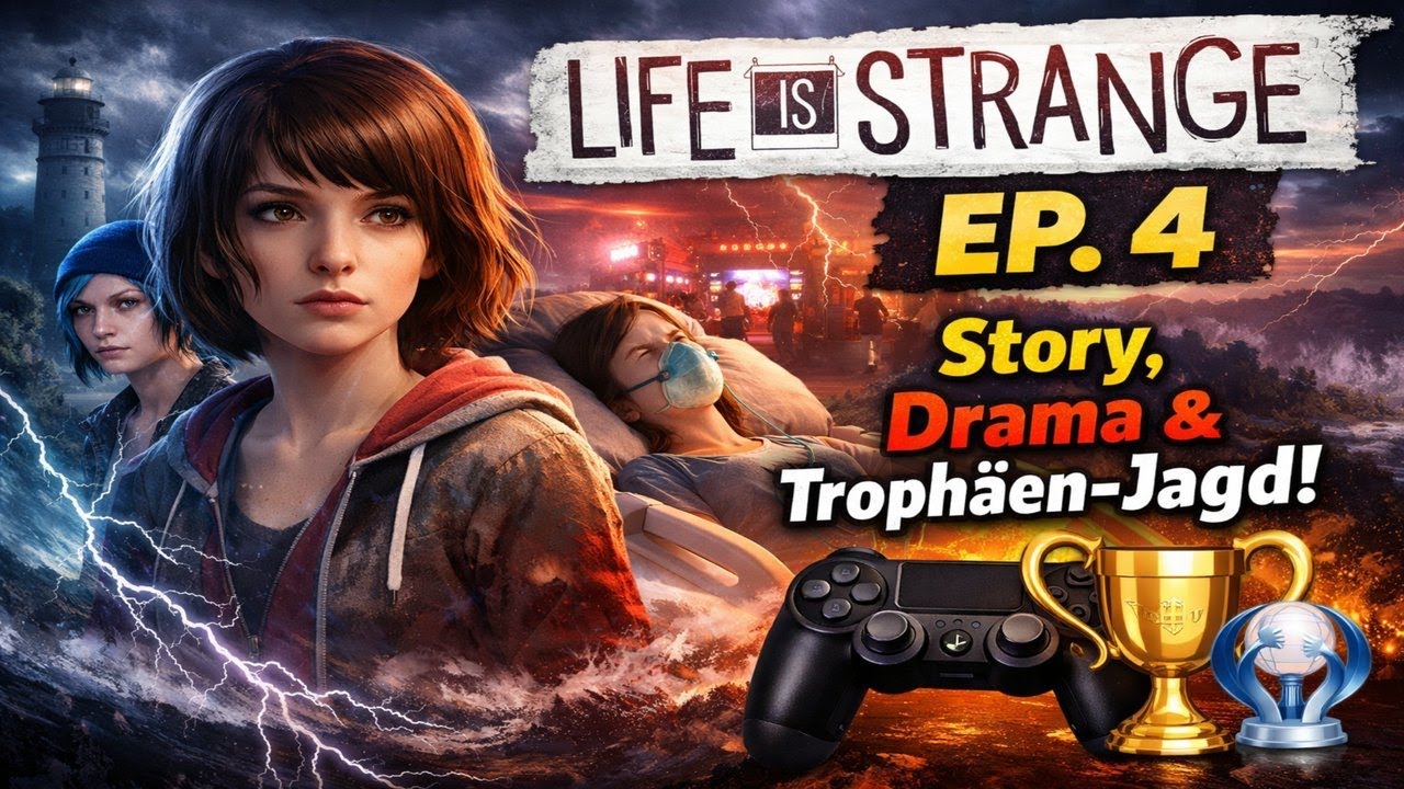 🎮 LIFE IS STRANGE EP. 4 – Story, Drama & Trophäen-Jagd!