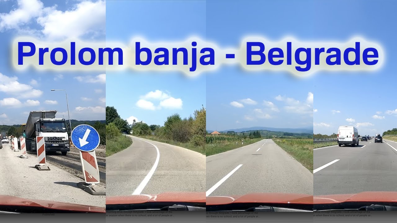 Prolom banja - Belgrade | Driving video
