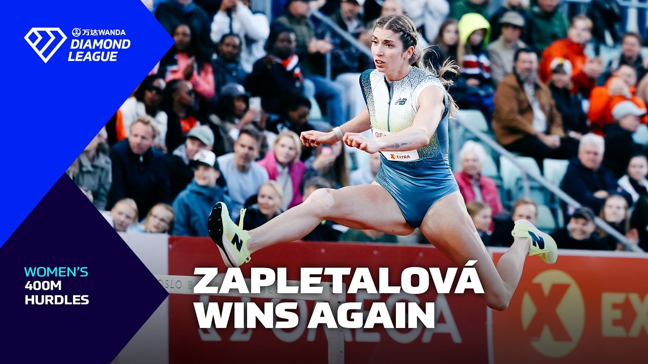Zapletalova makes it THREE WINS on the trot in Oslo - Wanda Diamond League