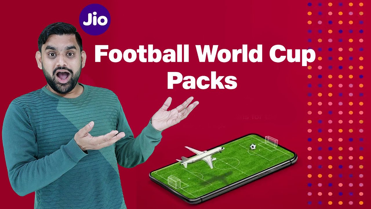 Jio Launch New Football World Cup Packs | Jio Cinema Football World Cup Data Pack | Jio Live Match |