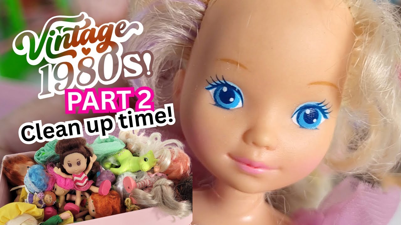 Part 2, CLEAN UP! Box FULL of 1980s Littles!