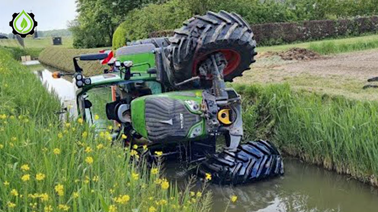 Dangerous Idiots Tractor Fails | Extreme Heavy Equipment Idiots at Work #7