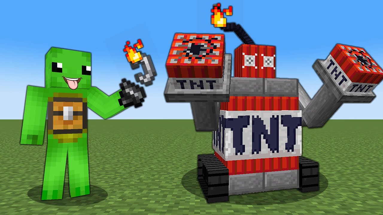 Cat de Tare EXPLODEAZA un Golem TNT ?!