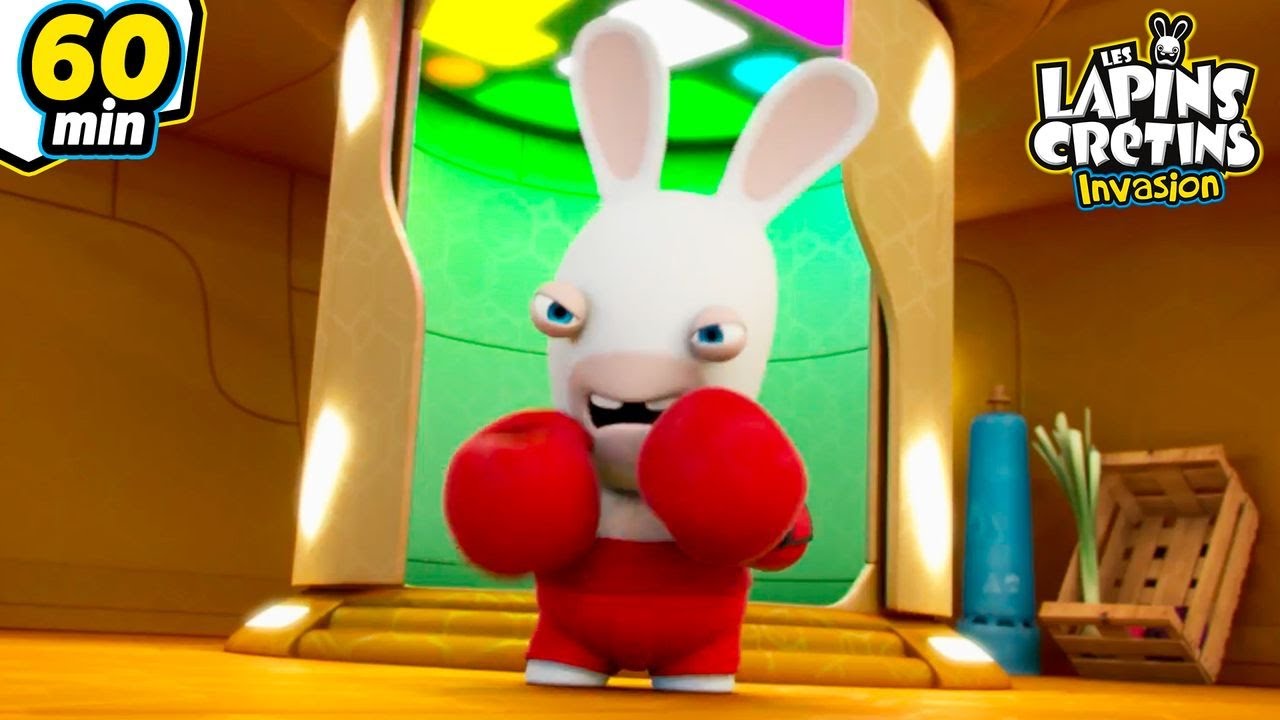 Les Lapins prêts pour le combat ! | Special Sport | Les Lapins Crétins Invasion🐰 | Compilation 1H