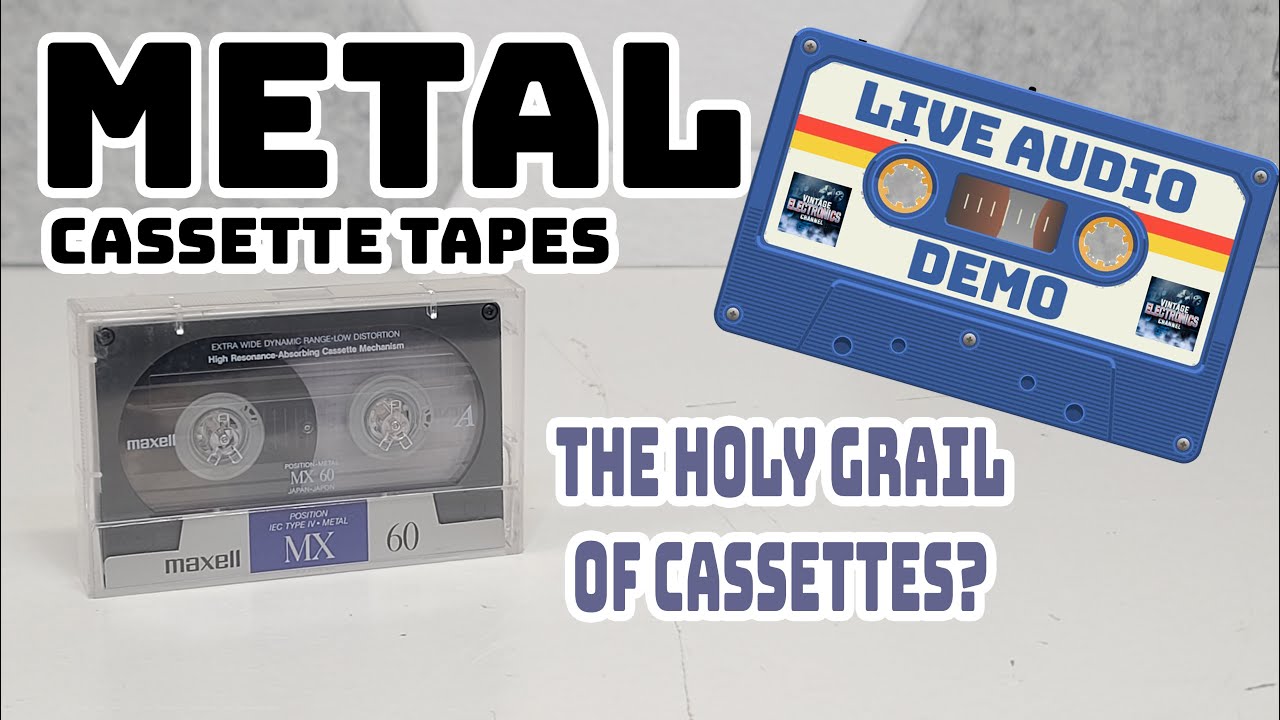 Type IV Metal Cassette Tapes - Holy Grail or Holy Cow? Live Audio Comparison