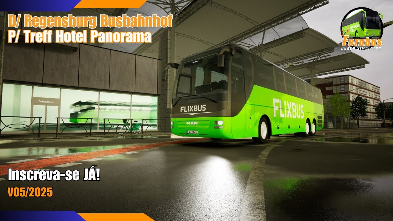 FERNBUS |  REGENSBURG BUSBAHNHOF X TREFF HOTEL PANORAMA | MAN | FLIXBUS | V052025