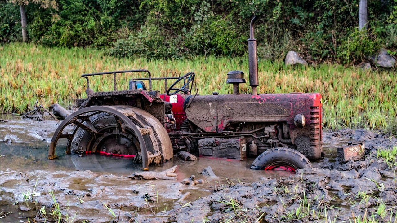 Лучшие тракторы, застрявшие в грязи в Farming Simulator 22 и Mud Runner (пытаемся их вытащить)