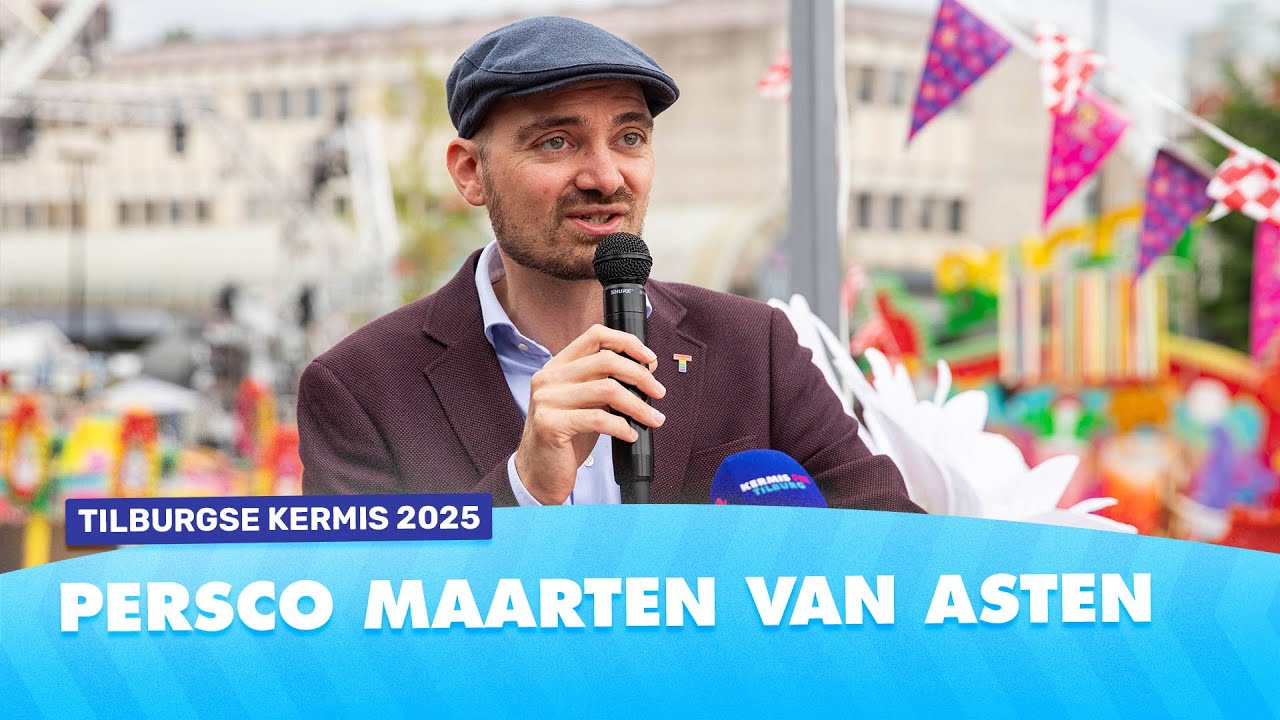 Kermis persconferentie met Kermiswethouder Maarten van Asten | TILBURGSE KERMIS🎡 | KERMIS FM 2025💜