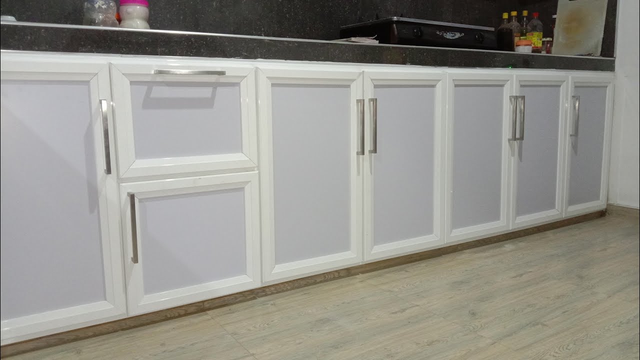 Aluminium white pantry cupboard [Sri Lanka aluminium ]