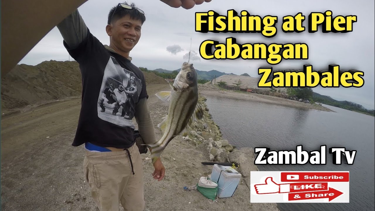 Fishing time at Pier Cabangan Zambales, With ,Zambal Tv, ☺