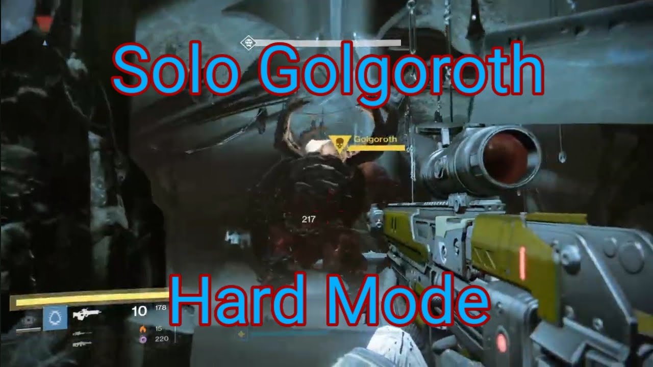 Solo Hard Mode Golgoroth