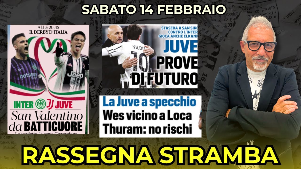 SAN VALENTINO DA JUVENTINO. DERBY D'ITALIA SENZA 