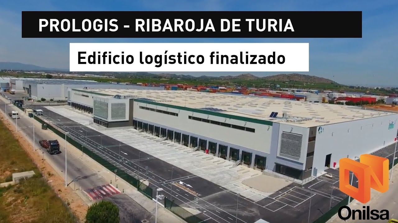 Centro logístico finalizado- Prologis en Ribaroja