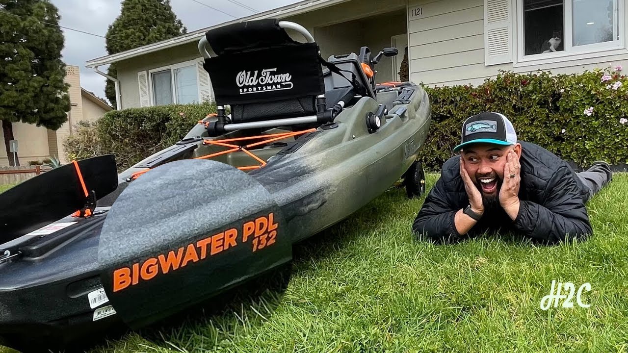 Подробный обзор каяка Old Town Bigwater 132 PDL
