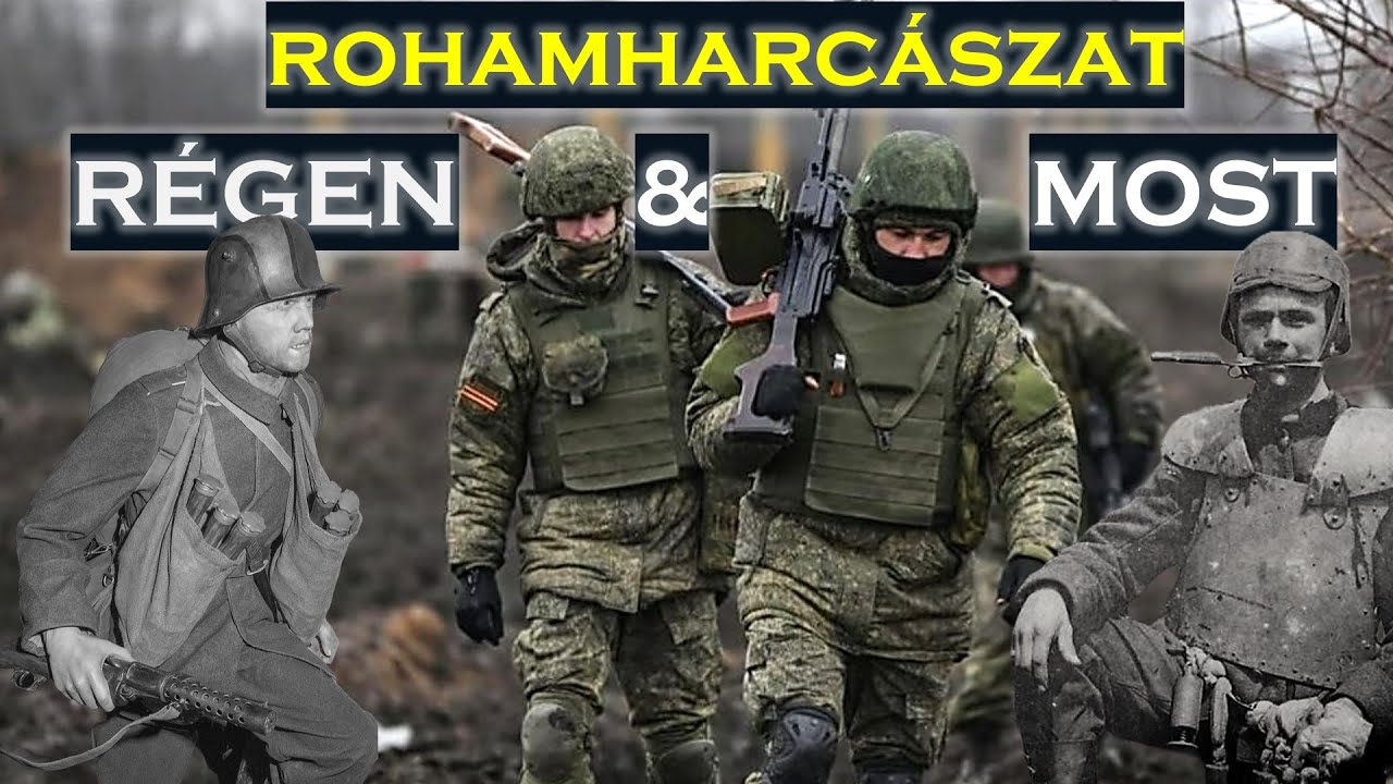 Az orosz-ukrán háború és az I. világháború. Roham harcászat történelmi összehasonlításban. 1. rész.