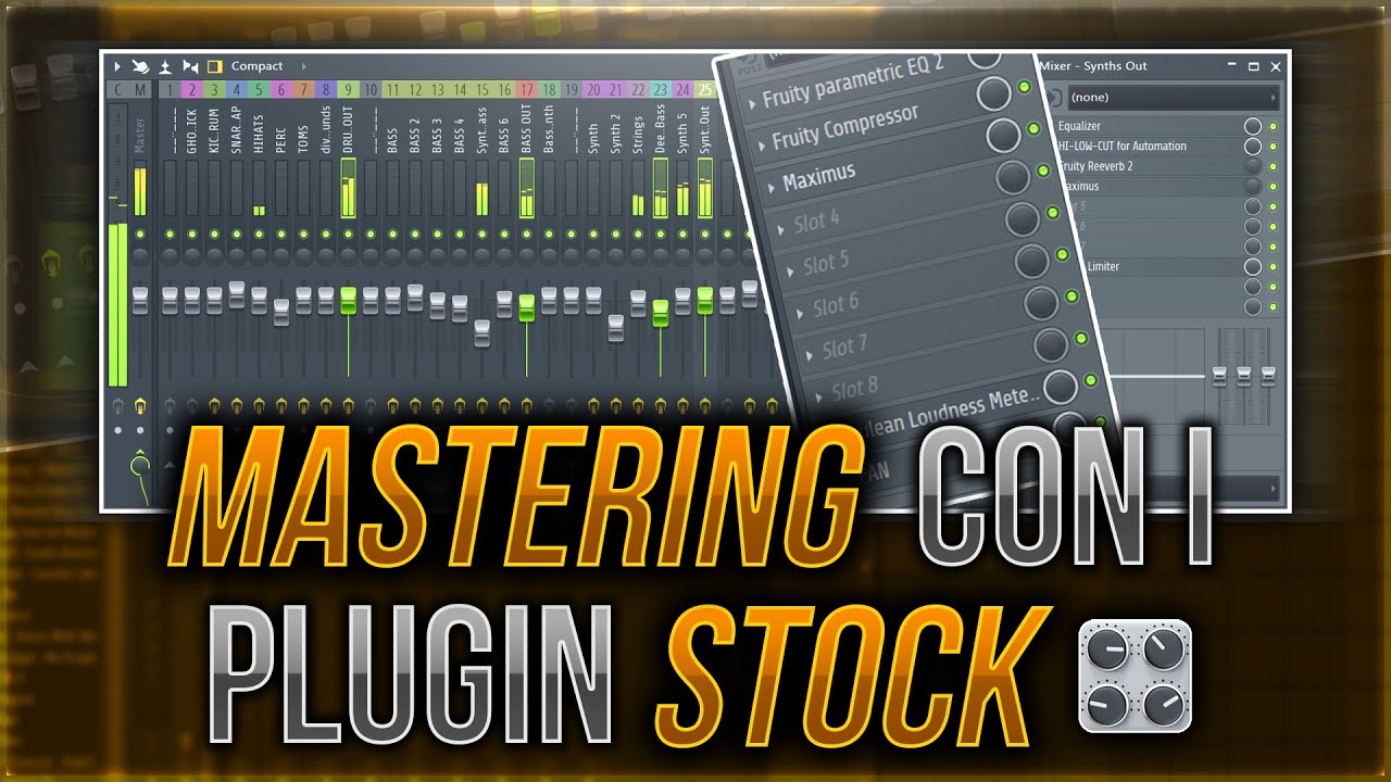 Come fare il master con i plugin stock!