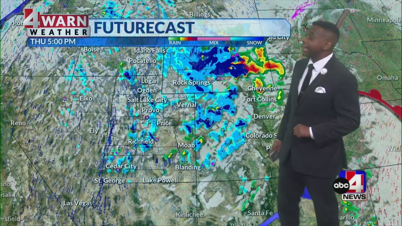 Exiting storm allows for a few lingering showers before drier conditions and average temperatures