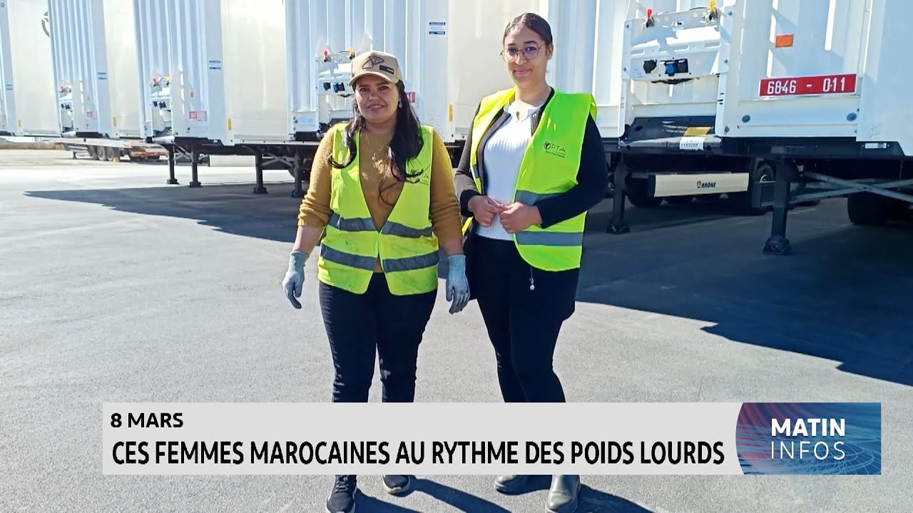 8 mars : ces femmes marocaines au rythme des poids lourds