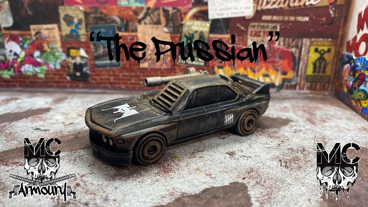 “The Prussian” Death Race BMW Build for Gaslands