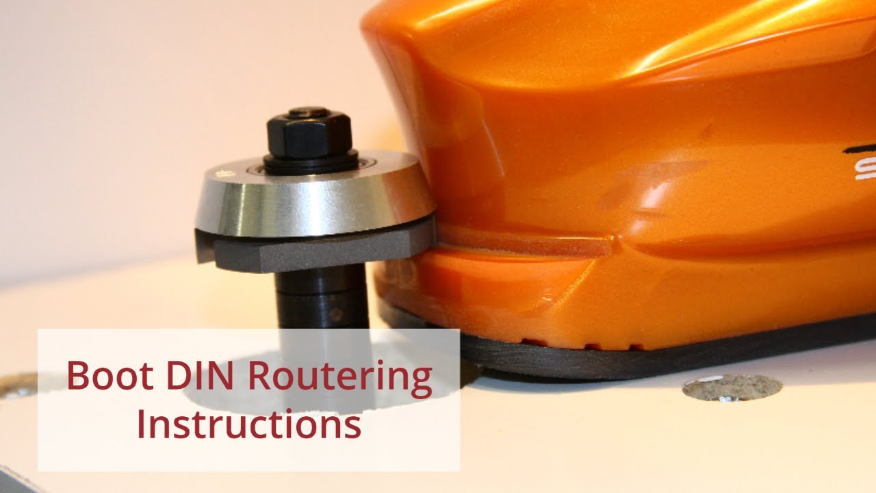 Boot DIN Routering Instructions