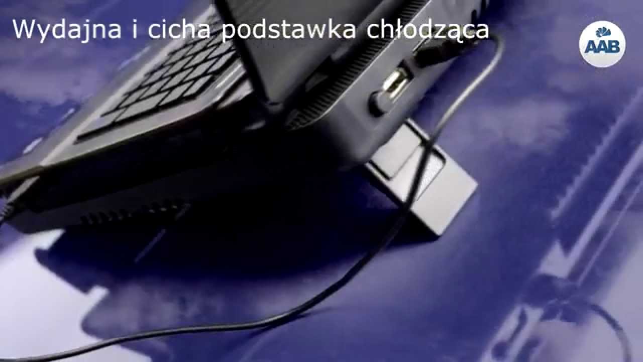 AAB Cooling NC67 Podstawka pod laptopa - Prezentacja