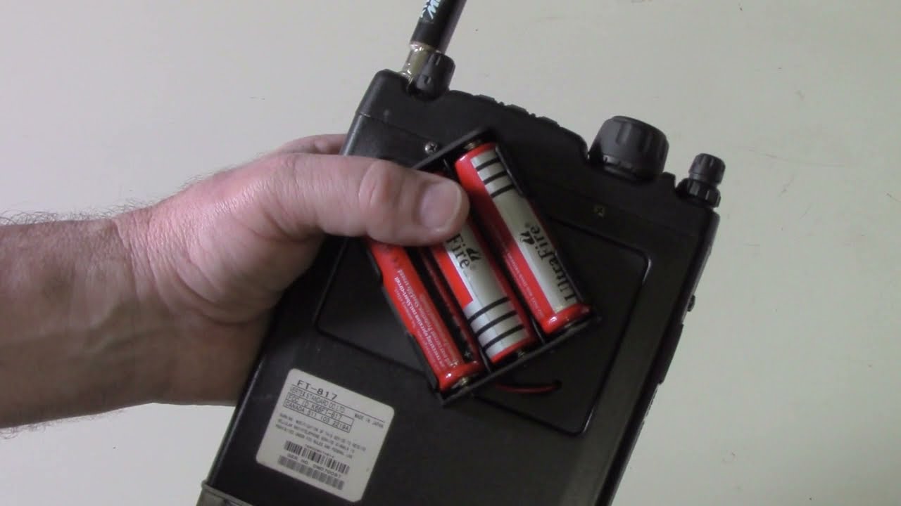 FT-817 18650 Lithium Ion Battery Pack