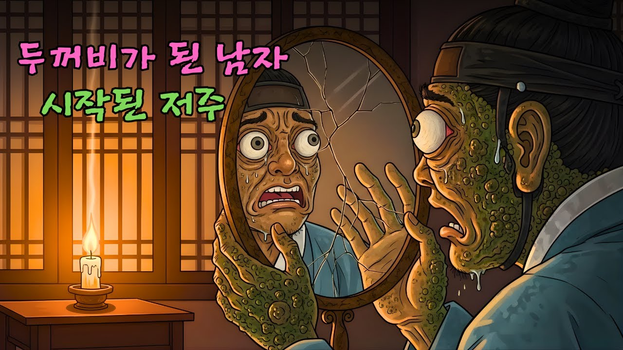 객지로 떠난 선비가 비 오는 밤 성황당 영물을 죽이자 온몸이 두꺼비처럼 흉측하게 변해버린 소름 돋는 사연 | 조선시대미스터리