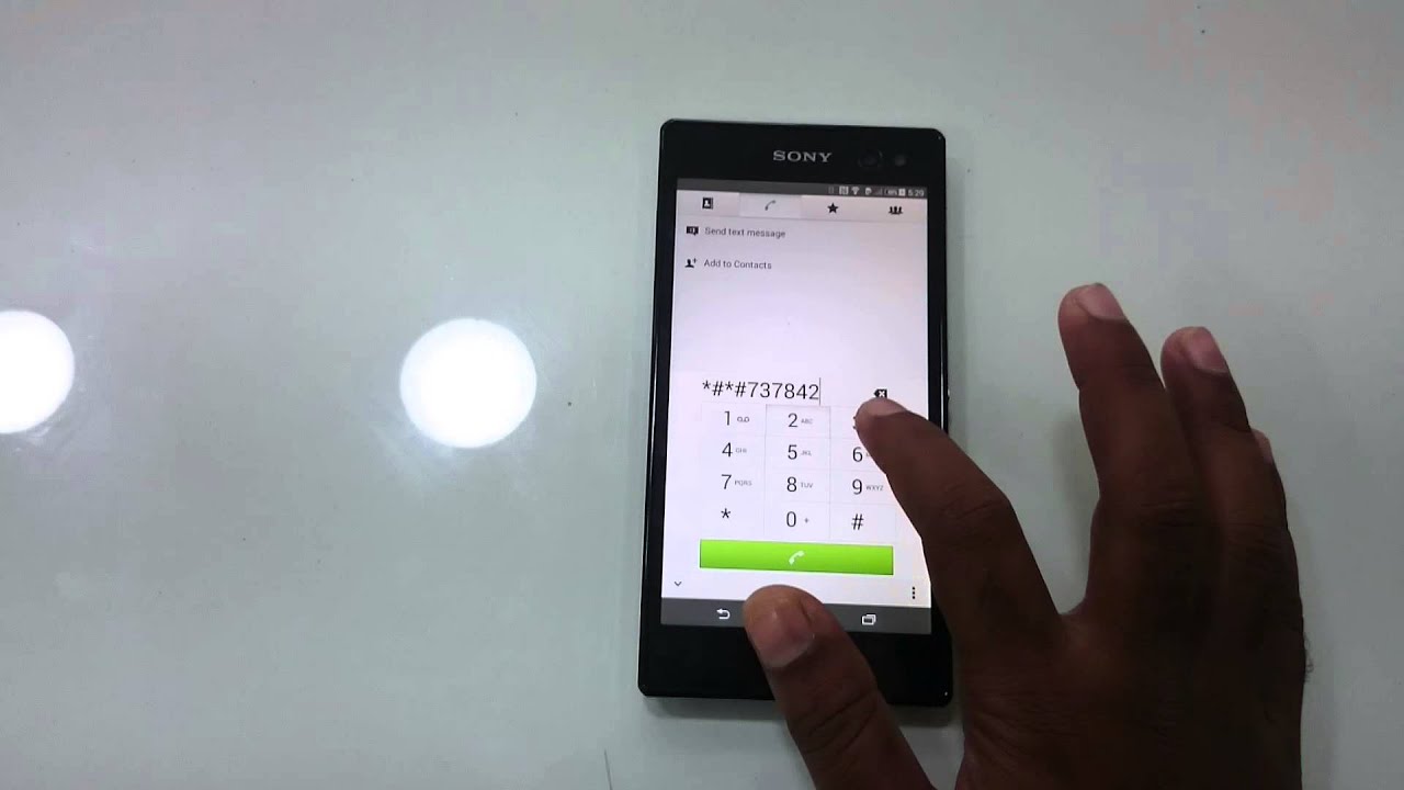 Sony Xperia C3 D2502 Touch Screen Test
