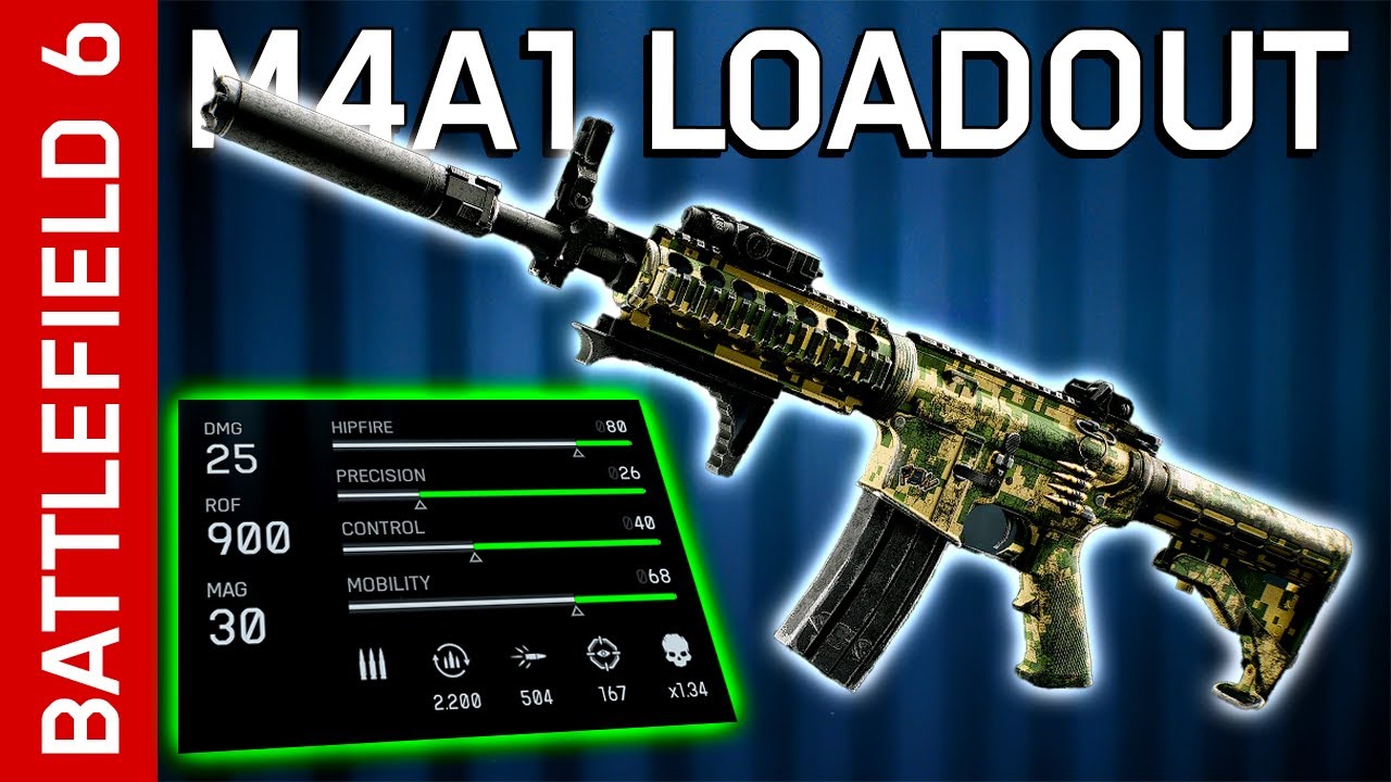 M4A1 — ЛУЧШАЯ КОМПЛЕКТАЦИЯ! 🔥 Проверенная и легендарная победа в обороне | Battlefield 6