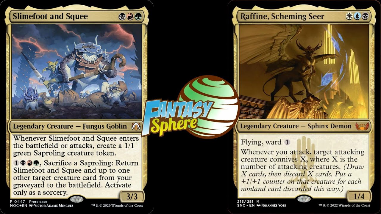 Slimefoot (Kevin Luongo) VS Raffine (Tugdual Kervoas) - MTG EDH Duel Commander Cartes Magic