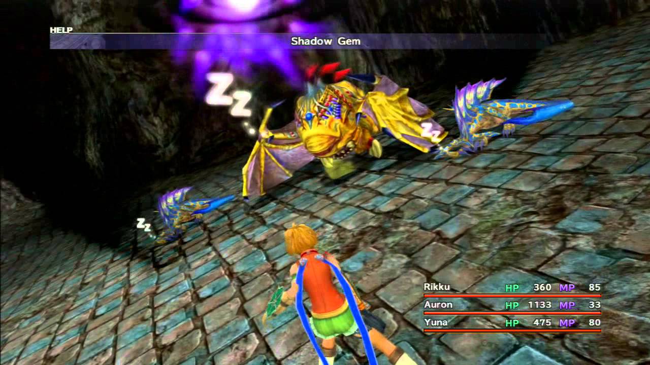FFX - NSGNSNCNRINM Capturing - Omega Ruins: 2x Zaurus & Floating Death