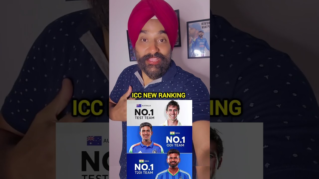 Team India ICC Rankings 🥰.. #teamindia #ICCRankings #shorts #cricket