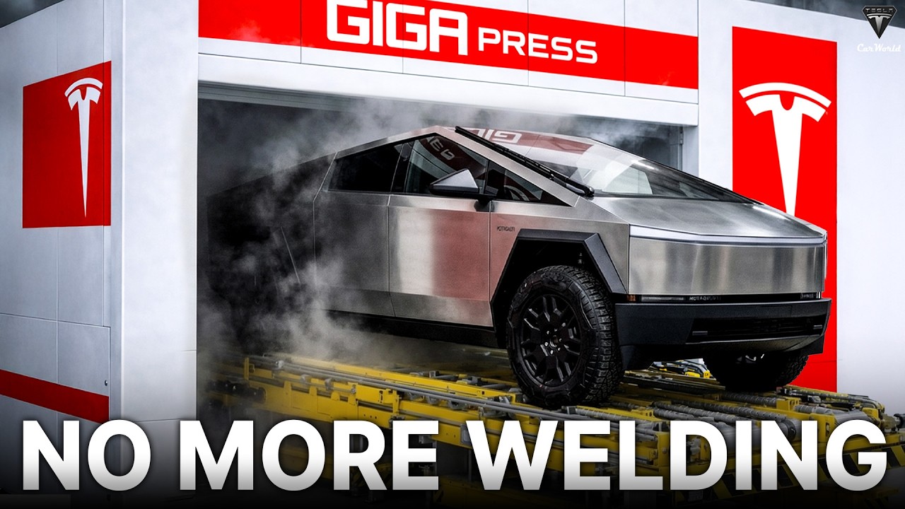 &laquo;Новый гигантский пресс Tesla уничтожил 