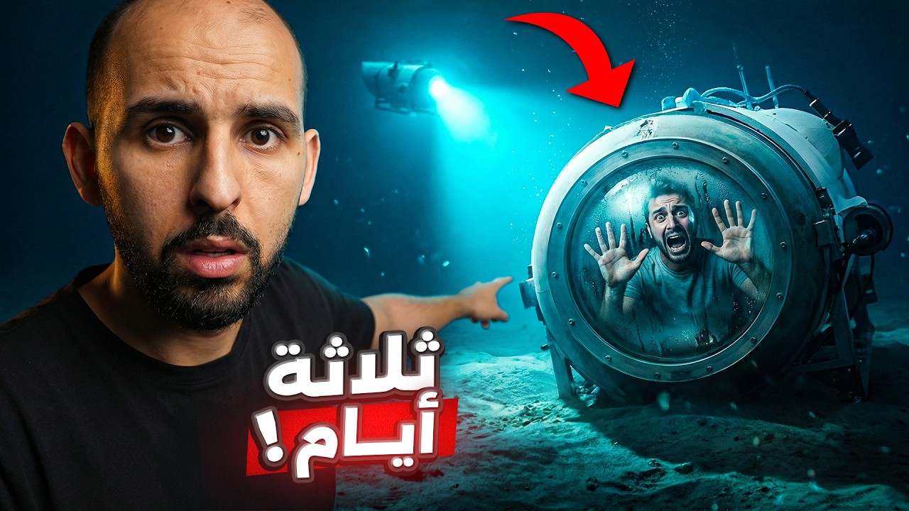 ثلاثة أيام محاصرين في قاع البحر داخل غواصة محطمة!! ما حدث مرعب.. 😱