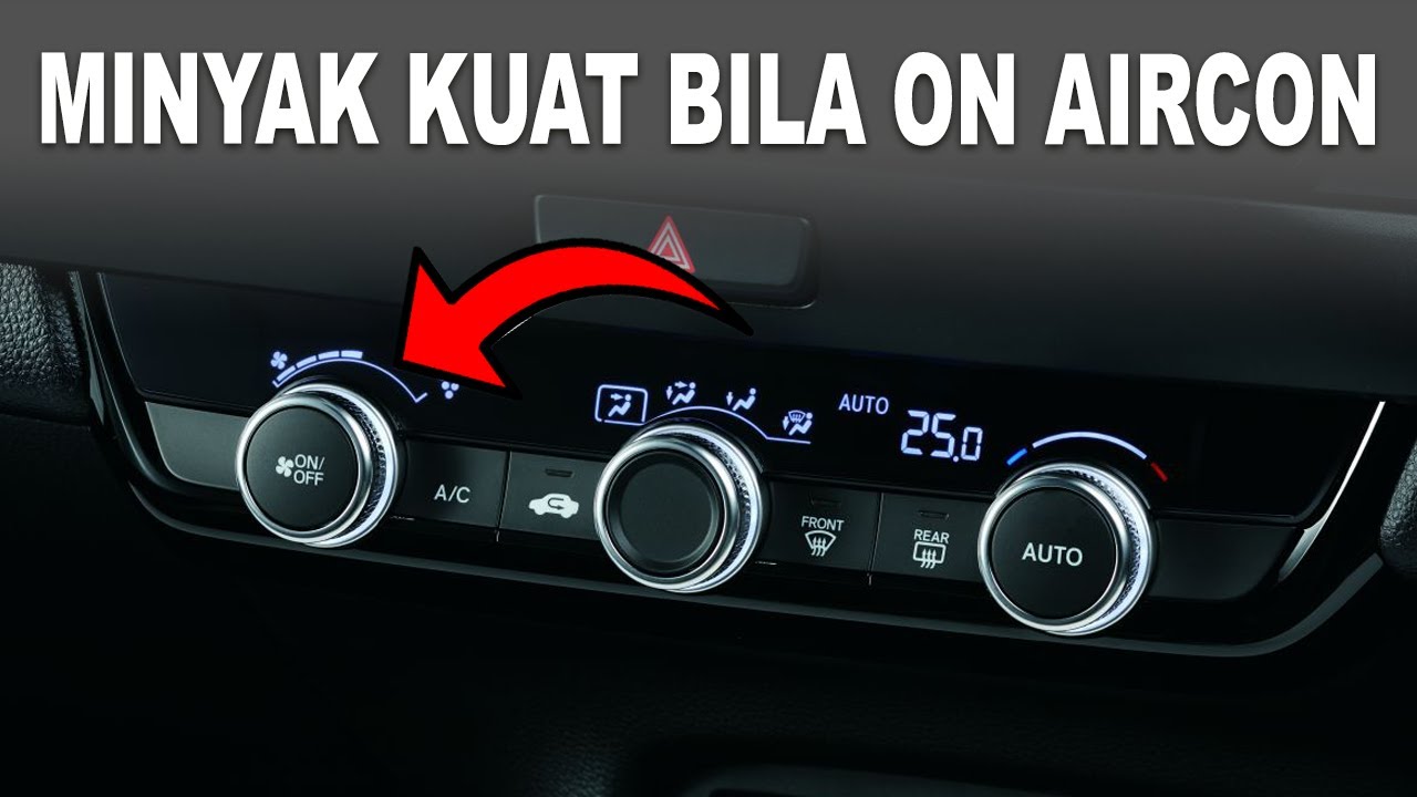 KALAU PASANG AIRCOND, KUAT TELAN MINYAK TAK?