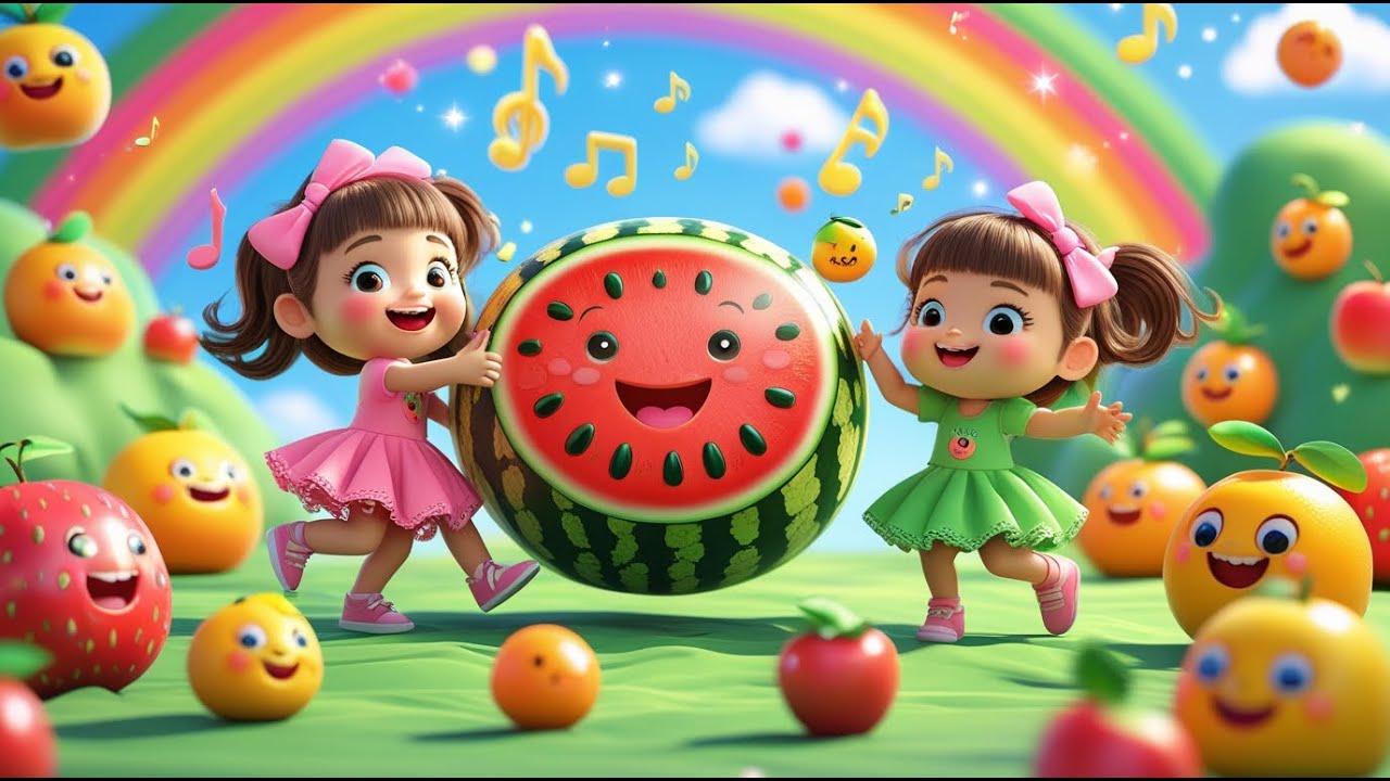 Чунни Мунни – Танцуй, качай, арбуз 🍉💃🎶 Веселая фруктовая танцевальная и обучающая песенка для дет...