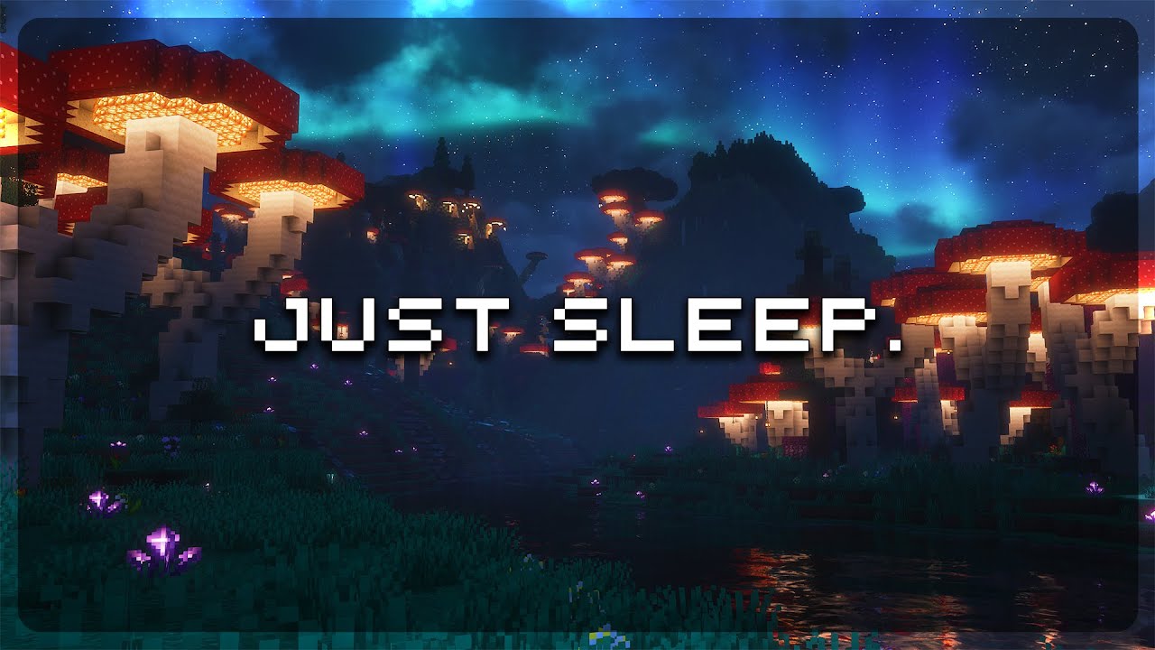 under the glowing sky, i'll rest... (minecraft music & ambience)