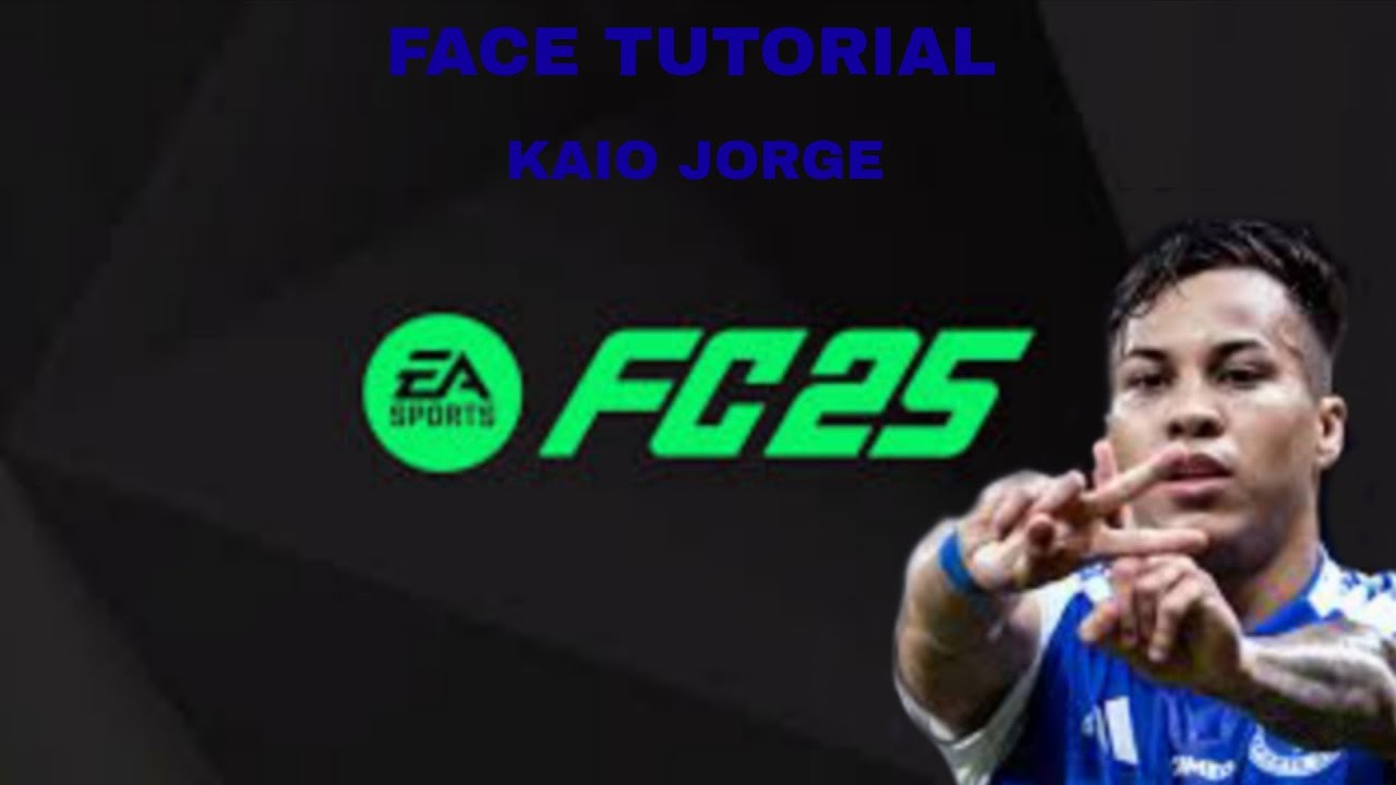 EA FC 25 - KAIO JORGE FACE TUTORIAL | CRUZEIRO |