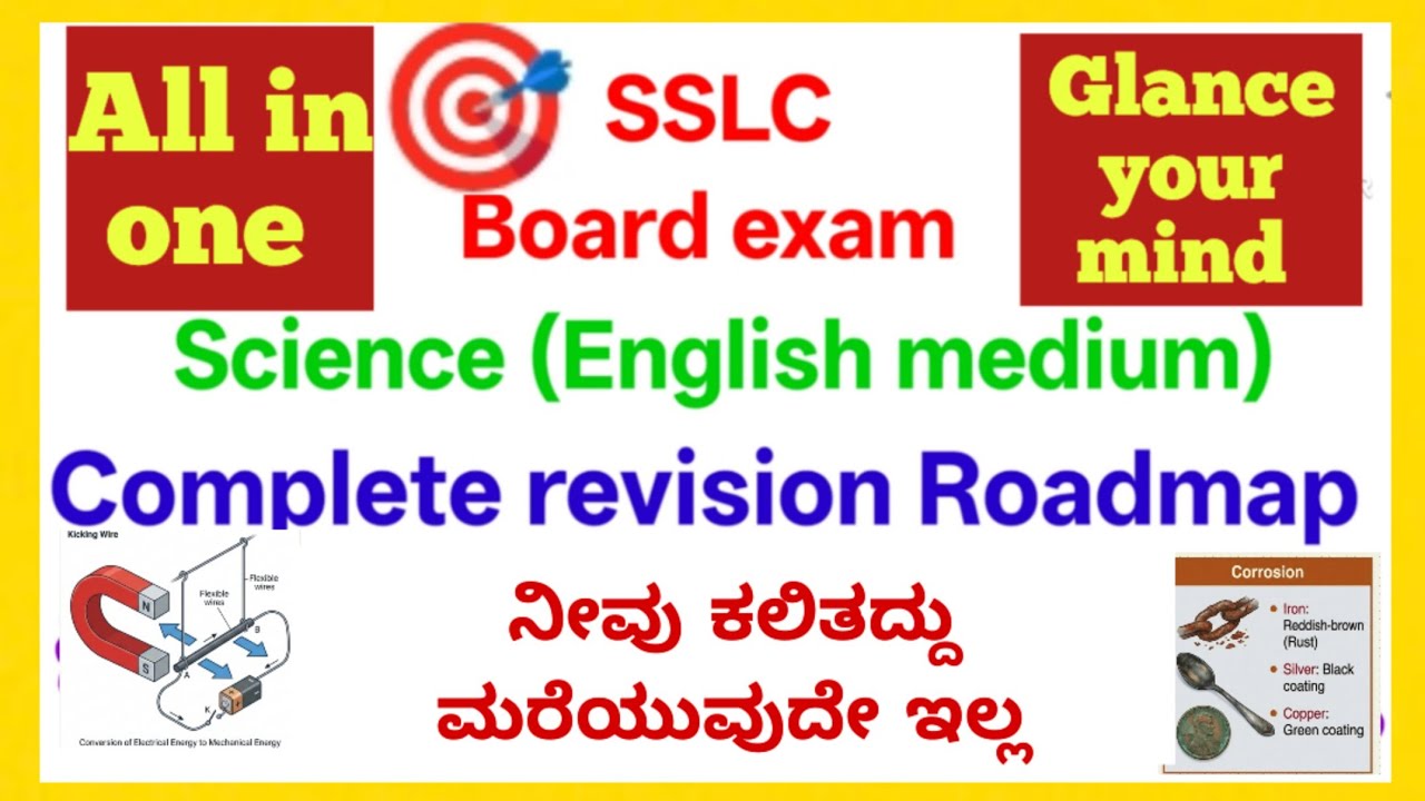 10th board exam Science revision tips.glance your mind most important questions. repeated questions.