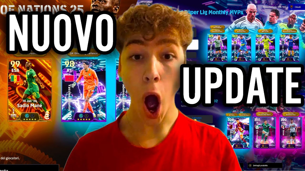 MANÉ BIG TIME + SUPER UPDATE‼️ANALISI PACCHETTI DA FREE TO PLAY  EFOOTBALL 26 ITA