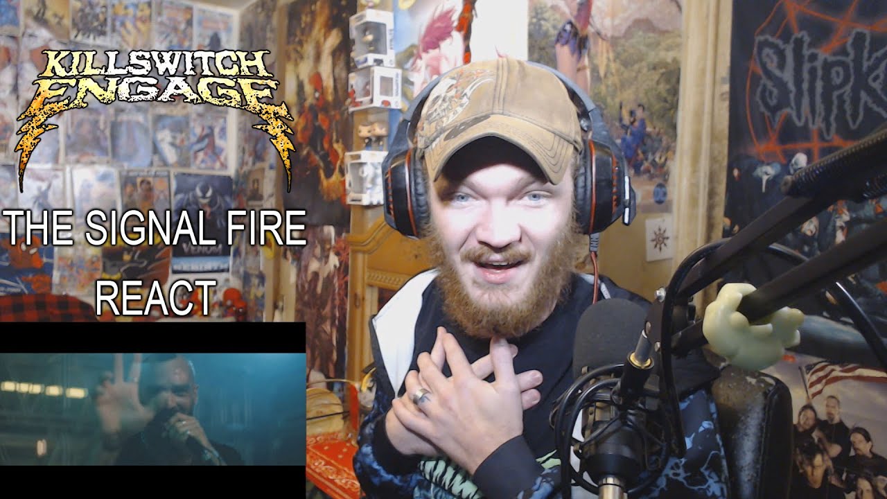 Killswitch Engage - The Signal Fire (Official Music Video) REACT!