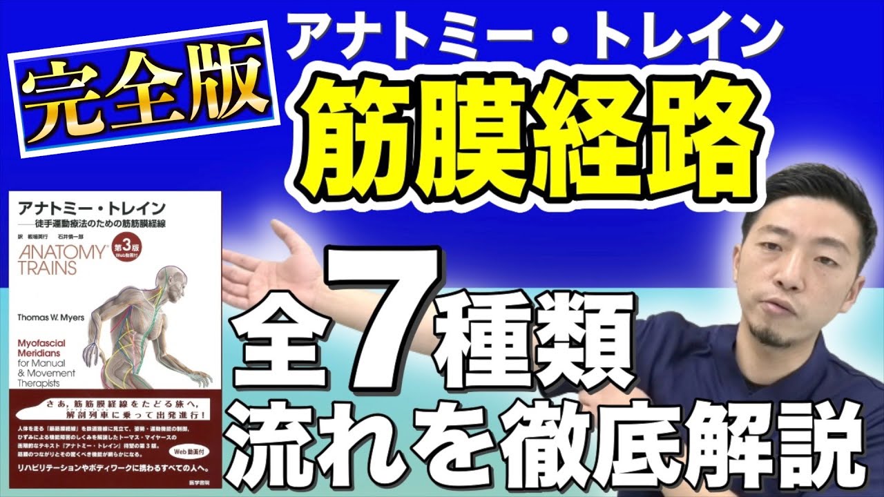 【アナトミートレイン】～これ１本で完全理解～『完全版』アナトミートレインの全てのライン
