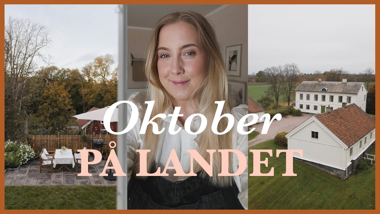 Höstmys på landet | Svampplock, höstpyssel & trädgårdsfix 🍂🍄✂️