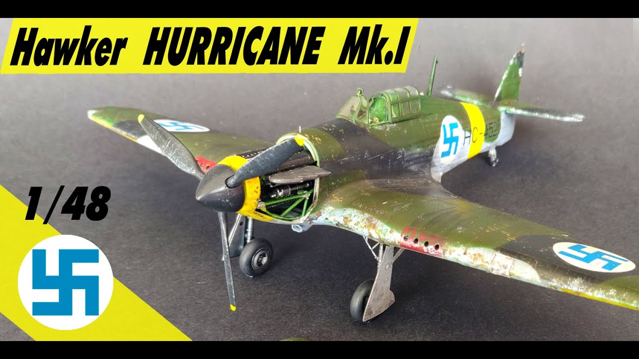 Hawker Hurricane Mk.I . Tamiya . Full Build . 1/48